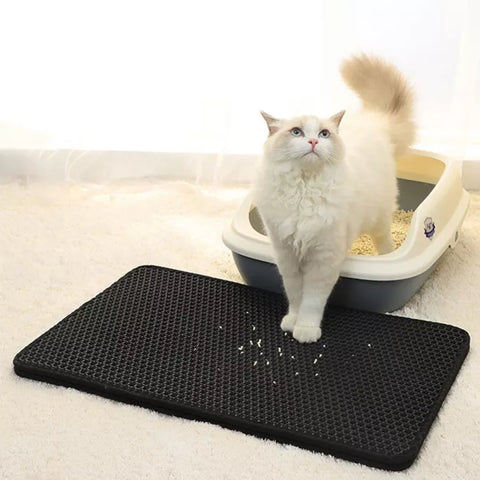 Double Layer Waterproof Cat Litter Mat