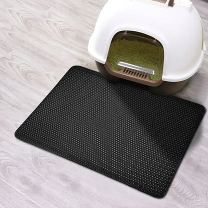 Double Layer Waterproof Cat Litter Mat